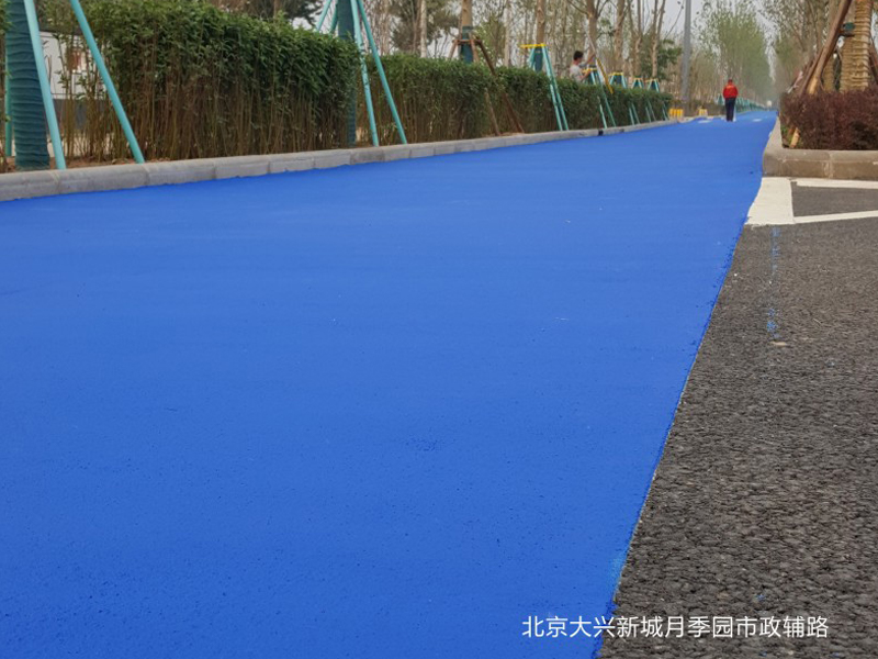 北京大興新城月季園市政輔路