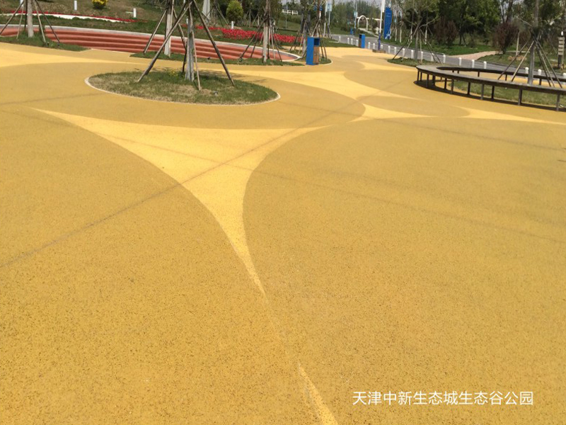 天津中新生態城生態谷公園